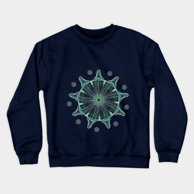 Diatoms Crewneck Sweatshirt by FoolErrant